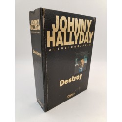 BEAU LIVRE JOHNNY HALLYDAY DESTROY AUTOBIOGRAPHIE MICHEL LAFON