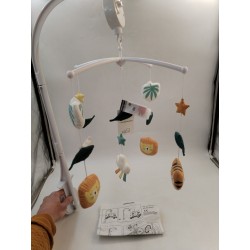 Vertbaudet Neuf Mobile musical Jungle en fête vert Animaux Musique