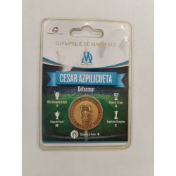 Olympique De Marseille Médaille Pièce Or César Azpilicueta Collection Om