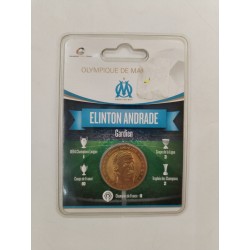 Olympique De Marseille Médaille Pièce Or Eliton Andrade Collection Om