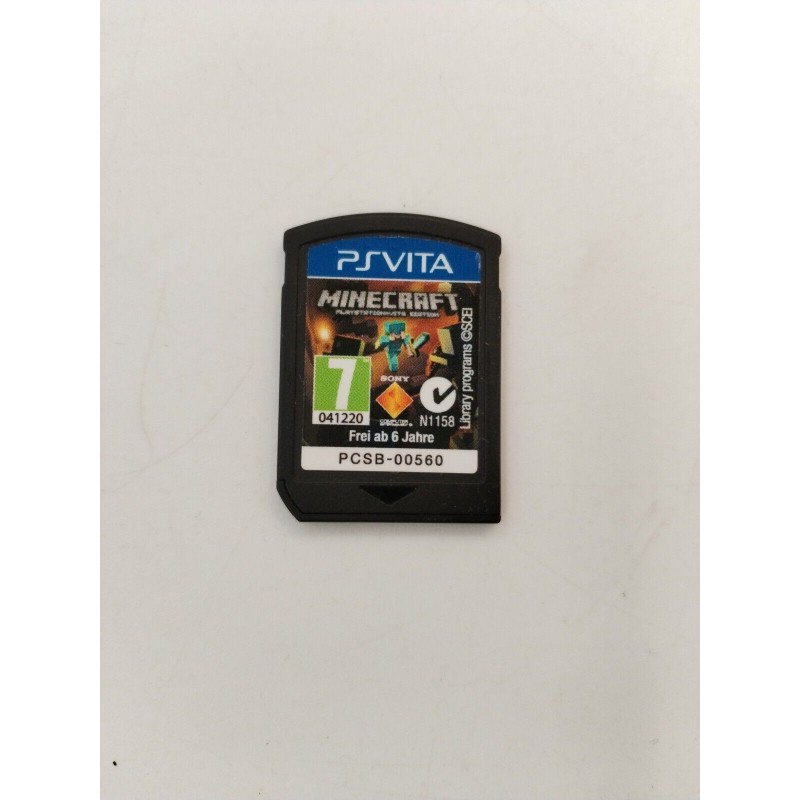 Minecraft PSVita Loose PAL EUR Sony PlayStation PS Vita Jeux Vidéo Jeu Play Minecraft PSVita Loose PAL EUR Sony PlayStation PS Vita Jeux Vidéo Jeu Play