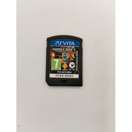 Minecraft PSVita Loose PAL EUR Sony PlayStation PS Vita Jeux Vidéo Jeu Play