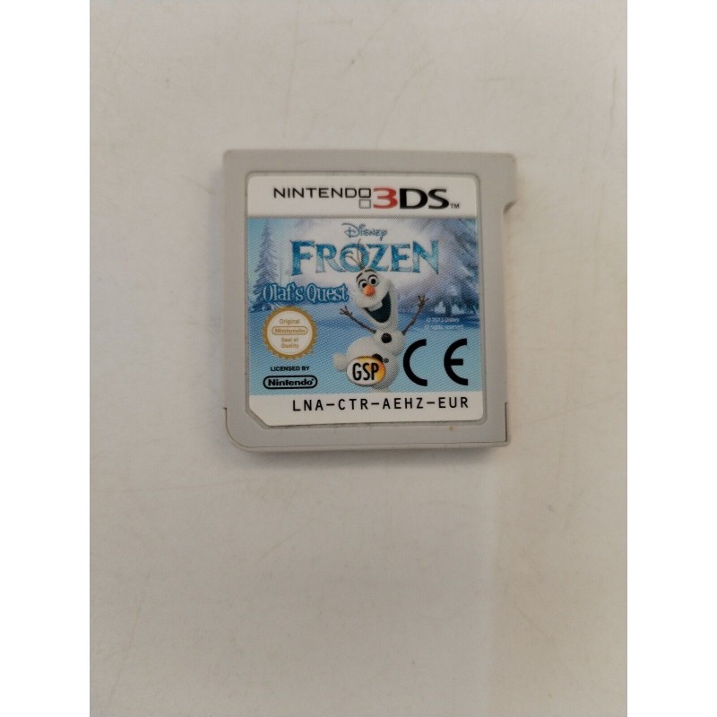 Nintendo 3 Ds Disney Frozen Olaf's Quest Olaf Reines Des Neiges Jeux Vidéo Nintendo 3 Ds Disney Frozen Olaf's Quest Olaf Reines Des Neiges Jeux Vidéo