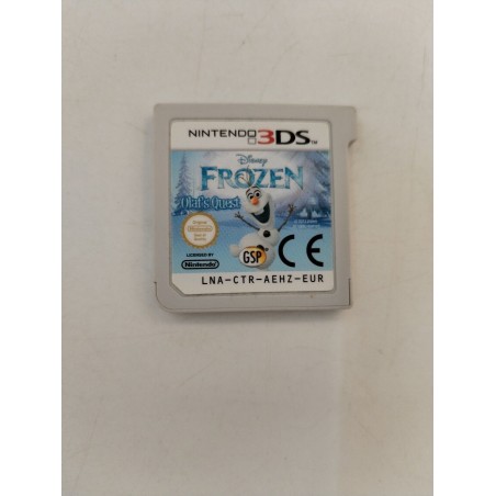 Nintendo 3 Ds Disney Frozen Olaf's Quest Olaf Reines Des Neiges Jeux Vidéo