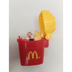 McDonald's 1996 Jouet Happy Meal Cornet Frites Mécanique Mc Do Danse Figurine