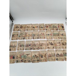 Le Grand Tarot De Mlle Lenormand Par Gaudais Édition Grimaud XIX Cartomancie Jeu