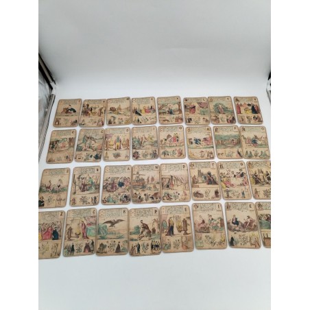 Le Grand Tarot De Mlle Lenormand Par Gaudais Édition Grimaud XIX Cartomancie Jeu