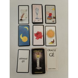 Oracle Gé Gérard Barbier 1991 cartomancie voyance Tarot Cartes Jeux Jeu Carte 