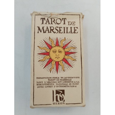 Tarot de Marseille Héron Repro Original 1761 Conver Cartier Jeux De Cartes Jeu 