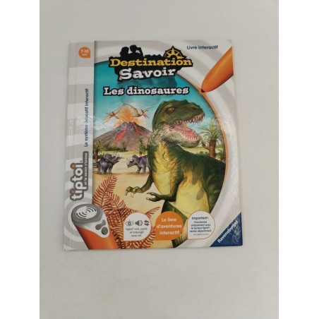 Tiptoi Destination Savoir Les Dinosaures Ravensburger Livre Jeu Éducatif...