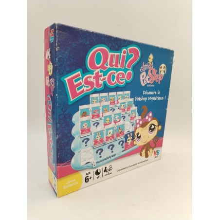 Qui Est Ce ? Édition Littelest Petshop Mb Jeux Est-ce Jeu De Société Pet Shop