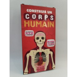 Construis Un Corps Humain Gallimard Jeunesse Livre Squelette Maquette Jeu