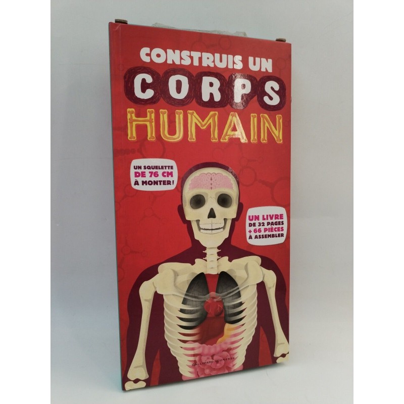 Construis Un Corps Humain Gallimard Jeunesse Livre Squelette Maquette Jeu Construis Un Corps Humain Gallimard Jeunesse Livre Squelette Maquette Jeu