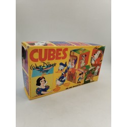 Walt Disney 1974 Cubes Jeu Éducatif Nathan Puzzle Éveil Mickey Donald Jouet