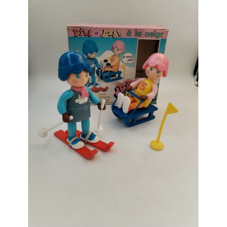 Pitt Et Patt A La Neige Educo Super jouet Jouets Création Pouty Figurines Lardy