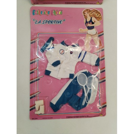 Catherine Chérie La Sportive Tenue Poupée Barbie Figurine Vêtements Accessoires