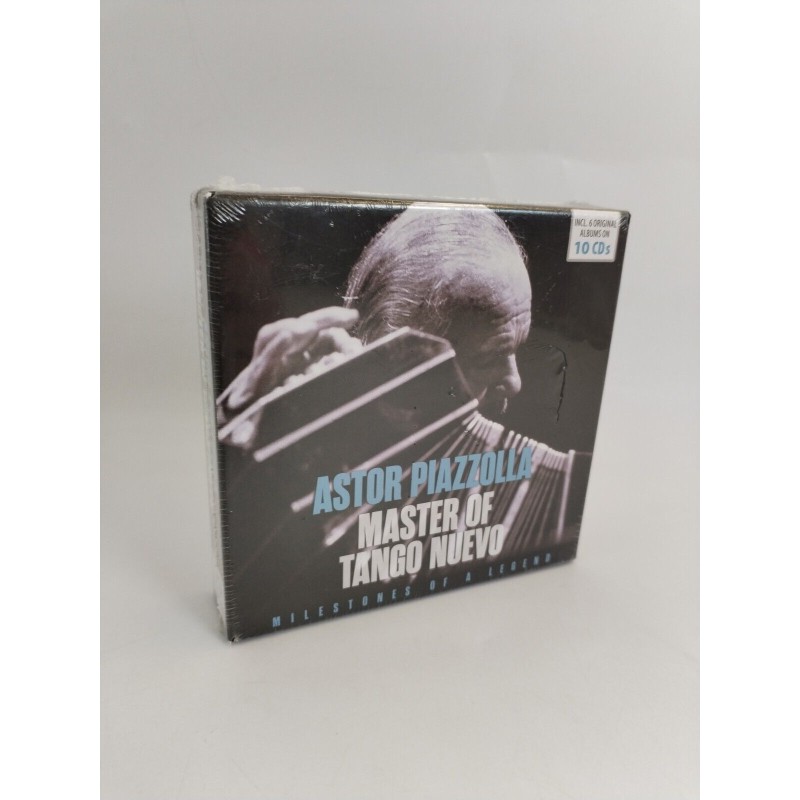 Astor Piazzolla Master Of Tango Nuevo 10 Cd Coffret Collection Millestones Of A