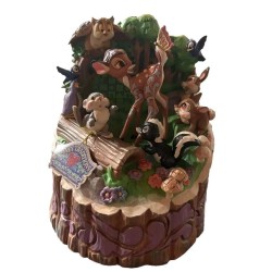 Disney Traditions Showcase Collection Figurine Bambi Forest Friends Enesco