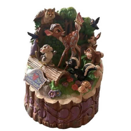 Disney Traditions Showcase Collection Figurine Bambi Forest Friends Enesco
