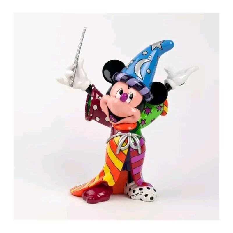 Disney Mickey Le Sorcier Figurine Britto Enesco Fantasia Magicien Collection