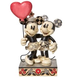 Disney Mickey Et Minnie Love Is In The Air Enesco Collection Amour Figurine
