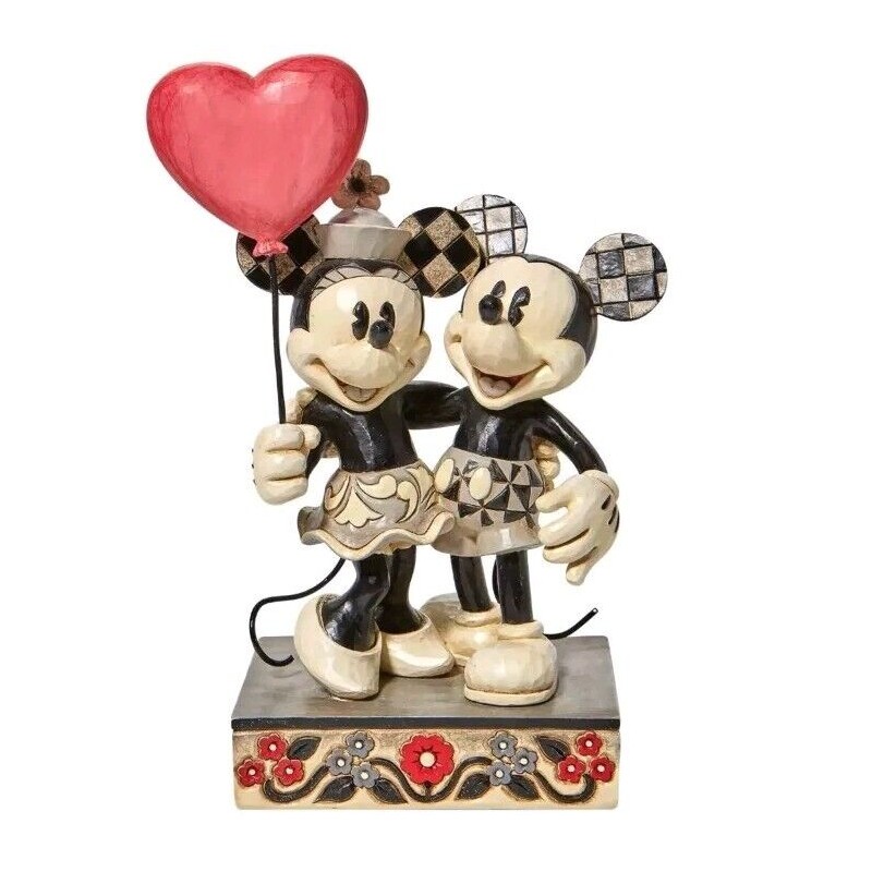 Disney Mickey Et Minnie Love Is In The Air Enesco Collection Amour Figurine