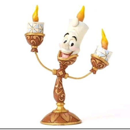 Disney Collection Figurine Lumière Ooh La La Enesco La Belle Et La Bête