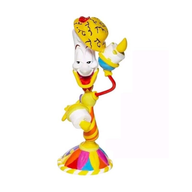 Disney Britto Figurine Lumière Mini La Belle Et La Bête Collection