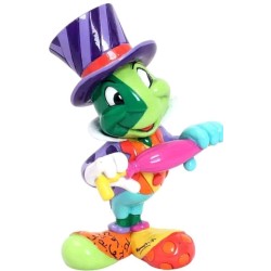 Disney Britto Figurine Collection Jimini Cricket Alice Au pays Des Merveilles