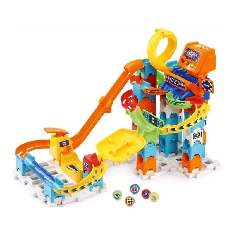 Vtech Marble Rush Racing Set Electronic M200E Jouet Électronique Voiture Course Vtech Marble Rush Racing Set Electronic M200E Jouet Électronique Voiture Course
