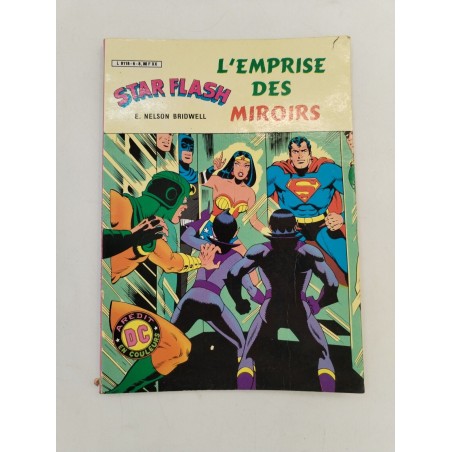 Marvel 1982 Star Flash L'emprise Des Miroirs DC Aredit Comics Bd Bande Dessinée