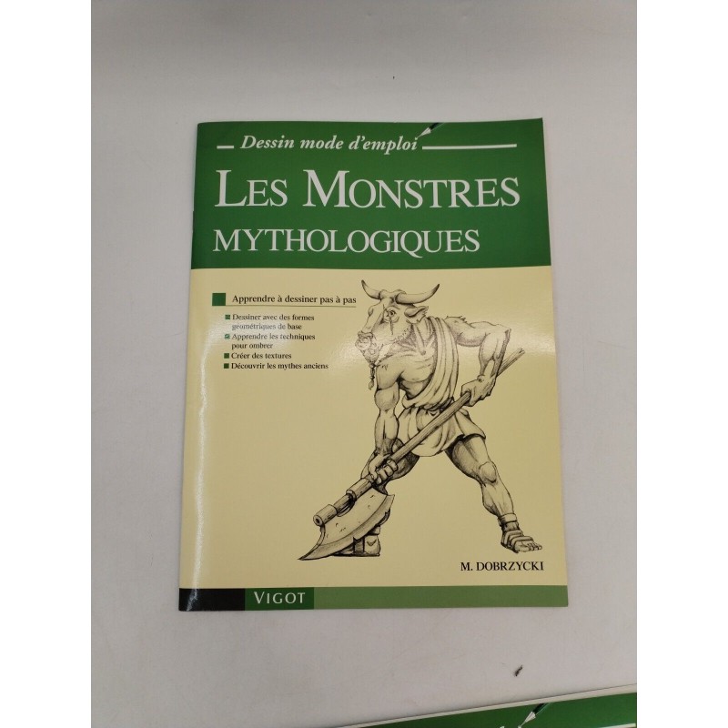 Dessin Mode D'emploi Les Monstres Mythologiques Vigot Livre Apprendre A Dessiner Dessin Mode D'emploi Les Monstres Mythologiques Vigot Livre Apprendre A Dessiner