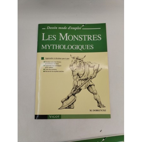 Dessin Mode D'emploi Les Monstres Mythologiques Vigot Livre Apprendre A Dessiner