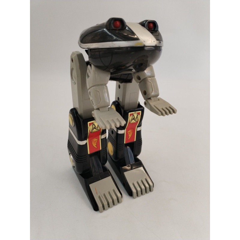 Vintage Mighty Morphin Power Rangers Deluxe Ninja Megazord grenouille noire Zord Vintage Mighty Morphin Power Rangers Deluxe Ninja Megazord grenouille noire Zord