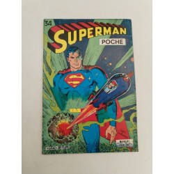 Superman Poche N 34 DC Comics 1980 Bandes dessinées