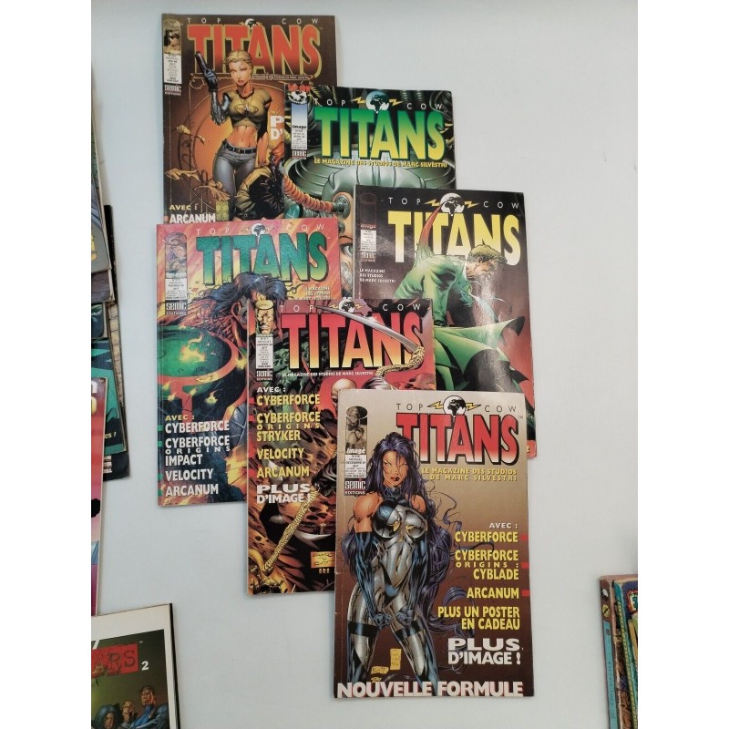 Lot 6 Top Cow Titans Semic Bd Comics DC Comic Bande Dessinée Lot 6 Top Cow Titans Semic Bd Comics DC Comic Bande Dessinée