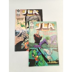 Lot De 2 Numéro 1 & 2 1998 Justice League Of America Bd Comics Bande Dessinée...