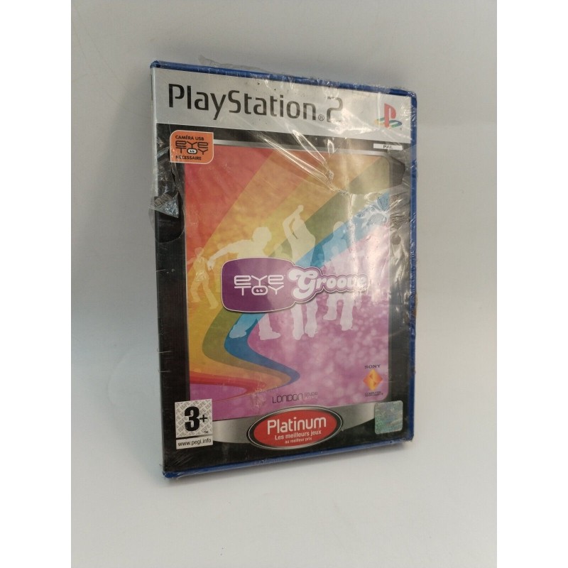 PlayStation 2 Eye Toy Groove Platinum Neuf Jeux Vidéo Jeu Sony PS Play PlayStation 2 Eye Toy Groove Platinum Neuf Jeux Vidéo Jeu Sony PS Play
