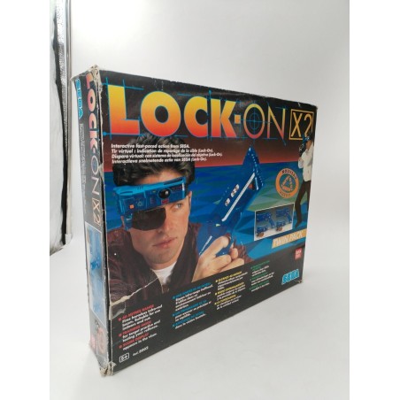 Lock On X2 Sega Bandai Twin Pack Jeu Vidéo Électronique Jeux Pistolet Vision
