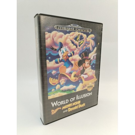 Sega Mega Drive 1992 Disney World Of Illusion Mickey Mousse Donald Duck Jeux...