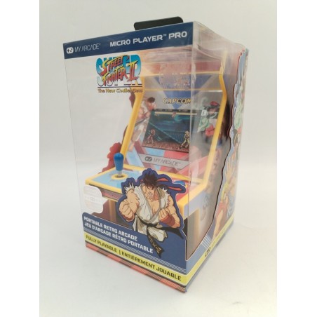 Street Fighter 2 Capcom Jeu D'arcade Rétro Portable Micro Player Pro Jeux Vidéo