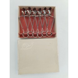 Coffret 6 Pinces À Escargots Inox Made In France Breveté Sgdg Pince Escargot 