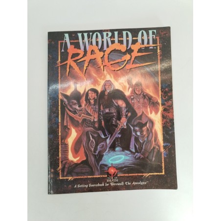 A World Of Rage Sourcebook Werewolf The Apocalypse Livre Jeux De Rôles Game 