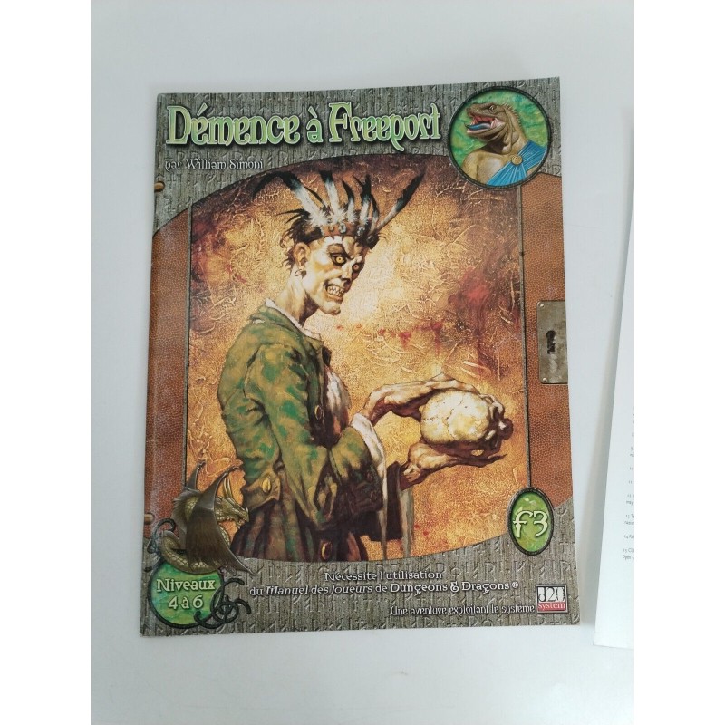 Démence A Freeport Dungeons & Dragons Livre Jeux De Roles Jeu Role Play Game Démence A Freeport Dungeons & Dragons Livre Jeux De Roles Jeu Role Play Game