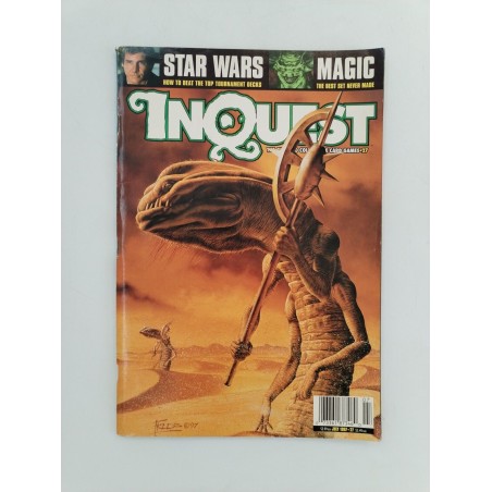 Inquest Numéro 27 July 1997 Star Wars Magic Cars Games Magazine Wizards Revue