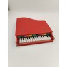 Baby Grand Piano A Queue Bois Rouge Jouet Musique Instrument Clavier