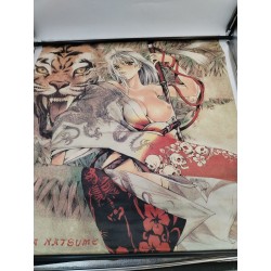 Maya Natsume Toile Tissu Affiche Tableau Enfer et Paradis Tenjou Tenge Japonais