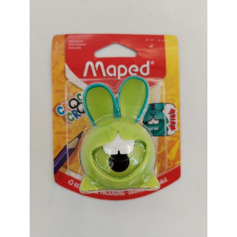 Croc Croc Maped Neuf Taille Crayon Rigolo Lapin Dents Jeu Jouet Croc Croc Maped Neuf Taille Crayon Rigolo Lapin Dents Jeu Jouet