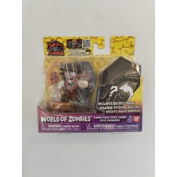 Figurine Neuve World Of Zombies U.s.z Cowboy Bandai Jeu Jouet Pack Combo
