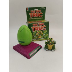 1986 Mb jeux Tic Tac Truc Monstre A La Coque Eggzilla Things Jouet Vintage